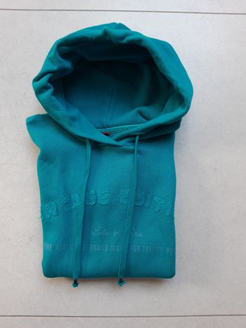 Pull/sweat à capuche bleu Lola et Liza taille XS