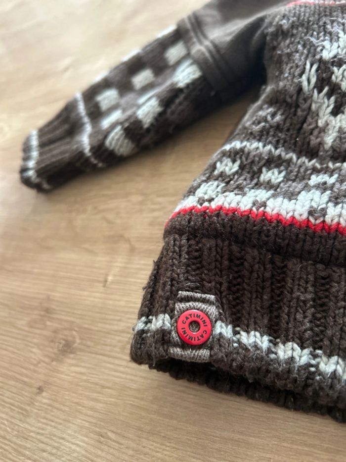 Gilet sweat zippée Catimini - photo numéro 4