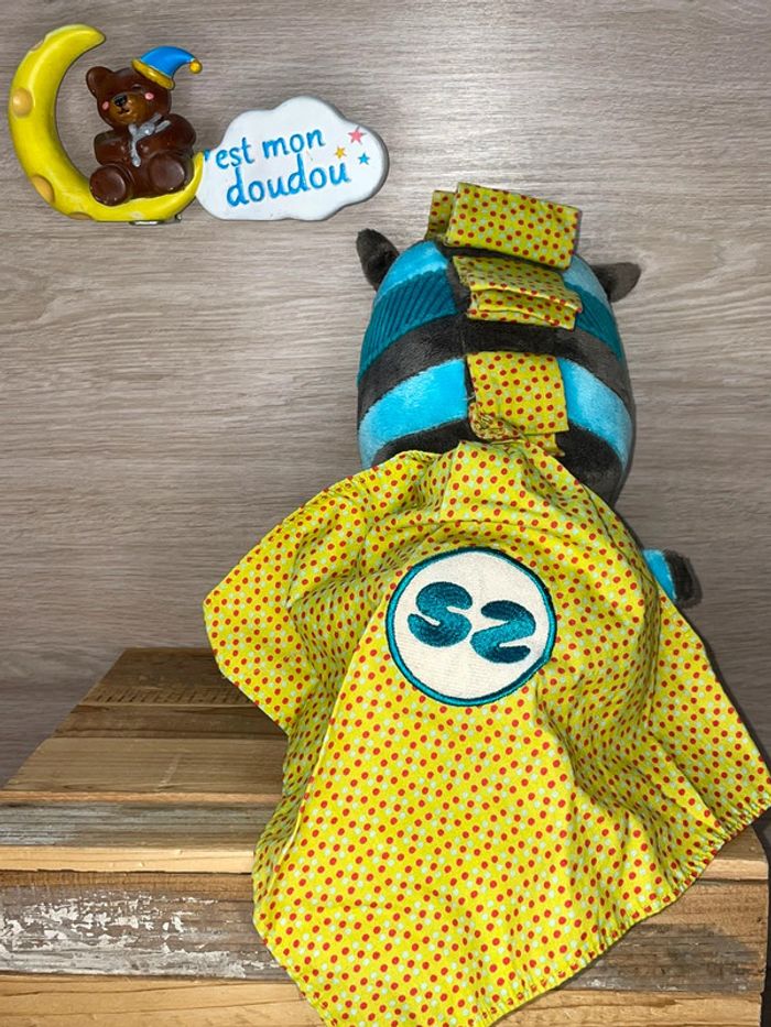 DEG43 doudou zèbre 🦓 the super Heroes - photo numéro 2