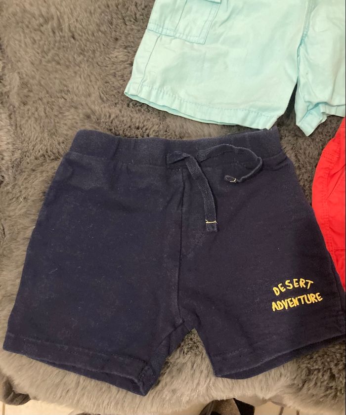 Lot shorts 18 mois garçon – Vertbaudet / Babybol – été - photo numéro 4