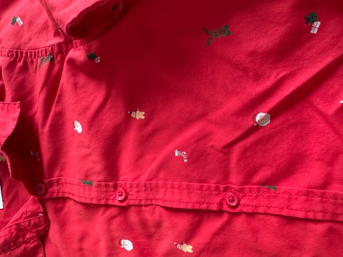 Chemise Gemo à motifs de Noël, taille 4 ans - photo numéro 2
