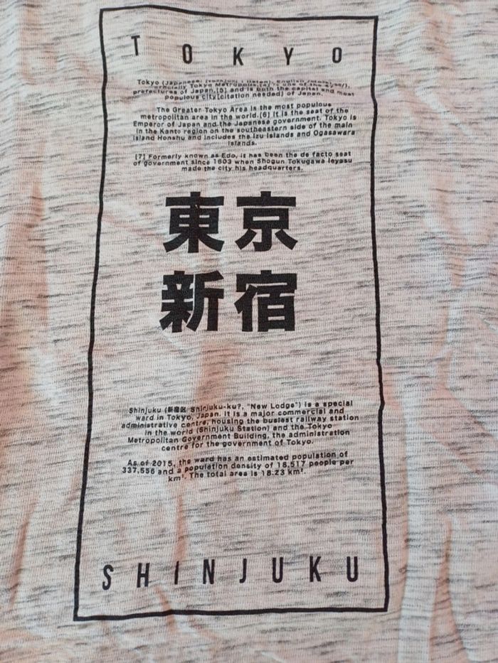 Tshirt Tokyo - photo numéro 2