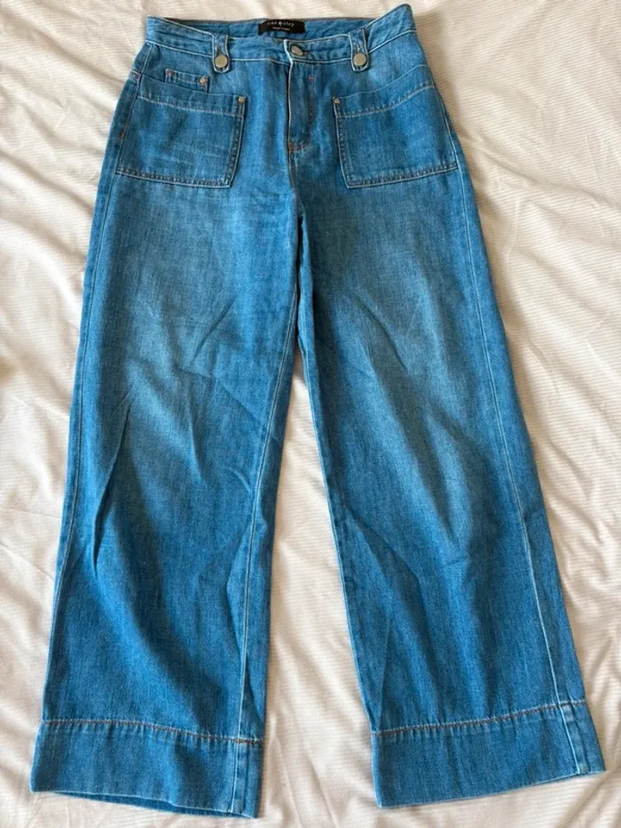 Jean bleu large taille 36 – One Step