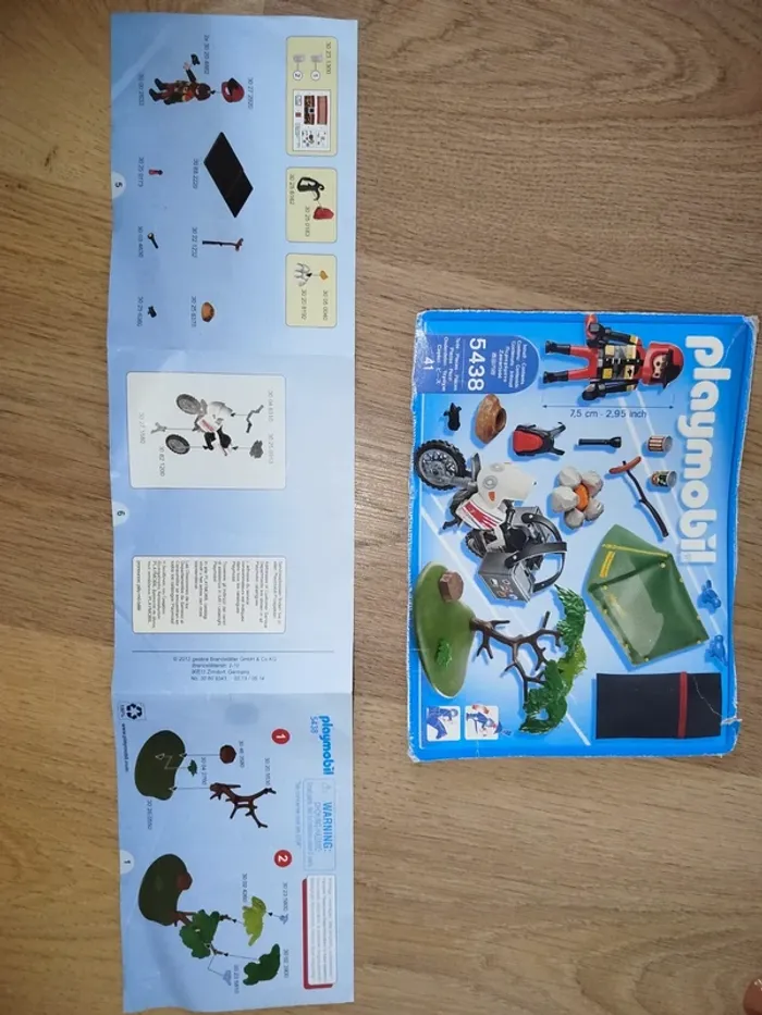 Camping sauvage Playmobil - photo numéro 5