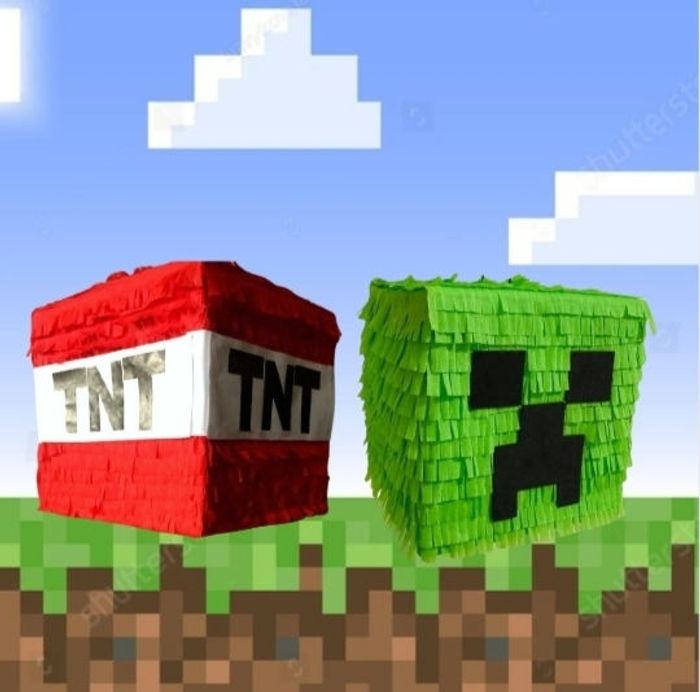 Minecraft creeper, TNT Pinata