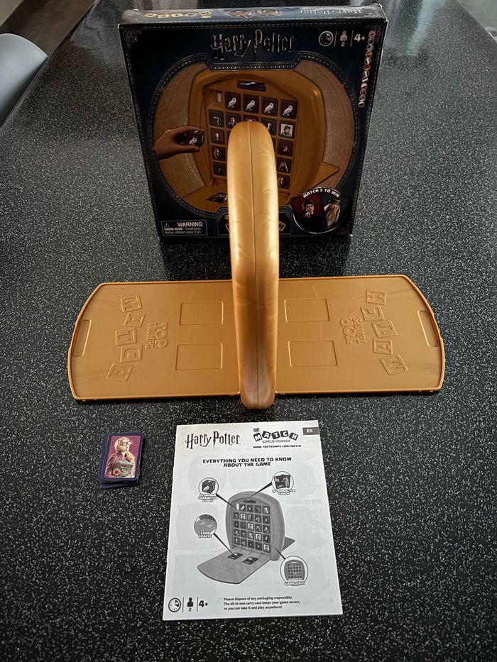 Harry Potter - jeu de société Match doré - photo numéro 5