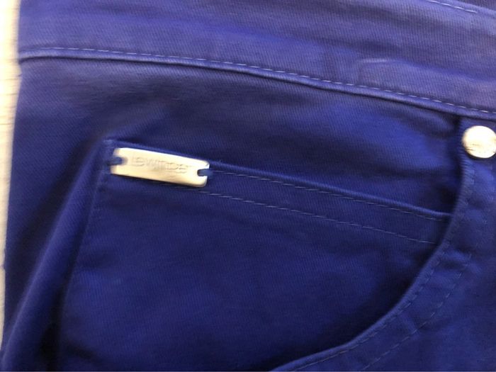 AN56- Pantalon bleu forme jean T 48 (48-50) peu porté - photo numéro 5