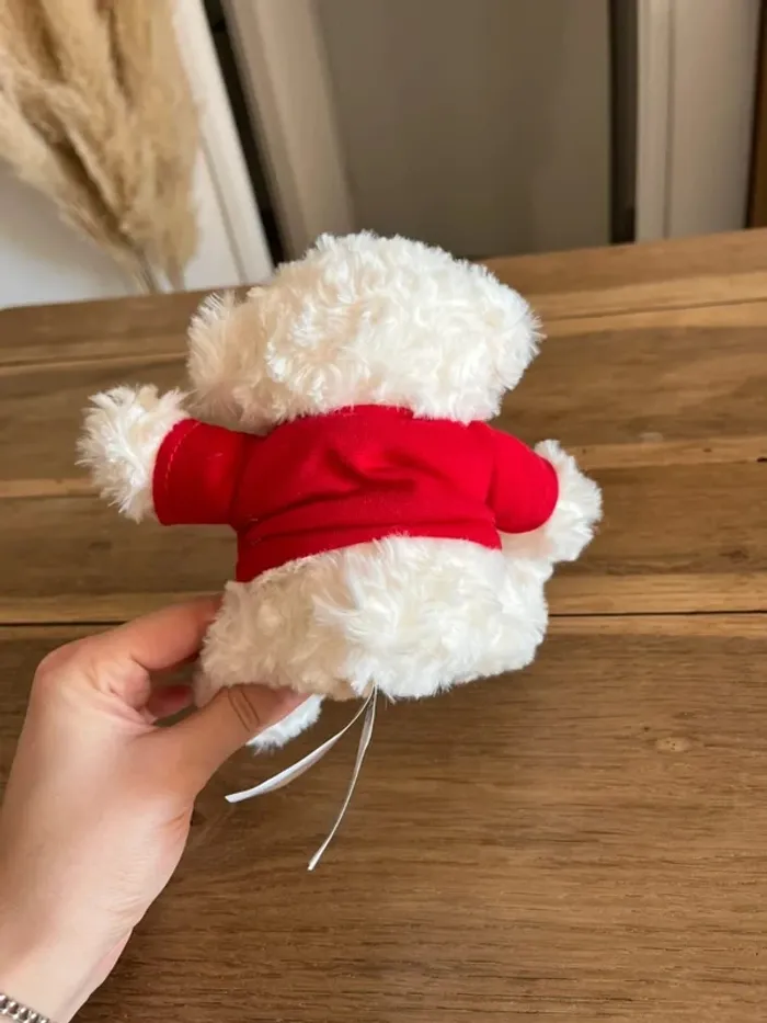 Peluche ours « Je t’aime » neuf - photo numéro 3