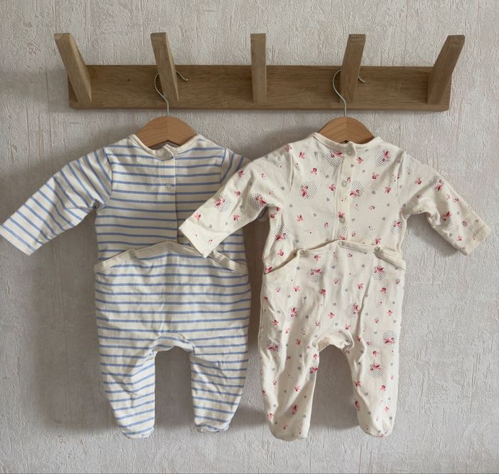 Lot pyjamas fille 3 mois - photo numéro 2