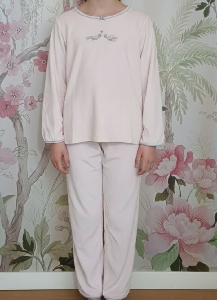 Pyjama rose petit bateau 10 ans hiver/Noël