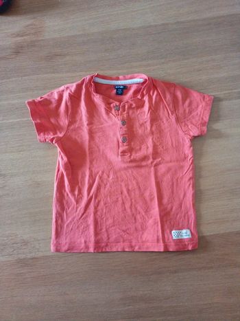 T-shirt corail 24 mois