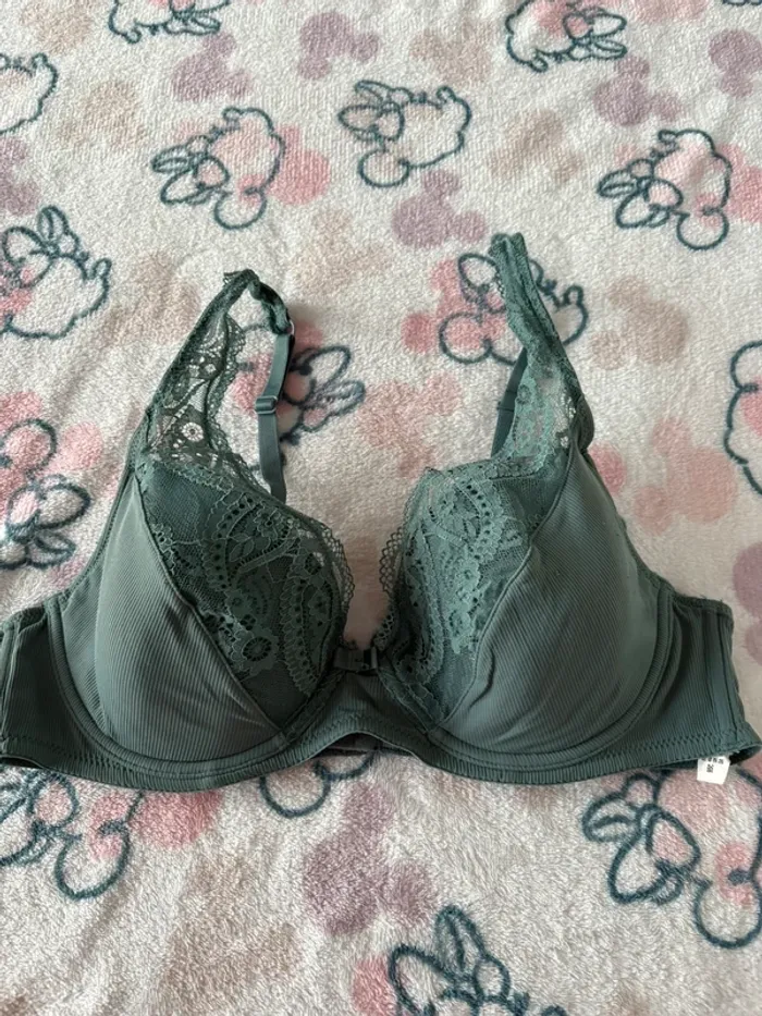 Soutien gorge vert