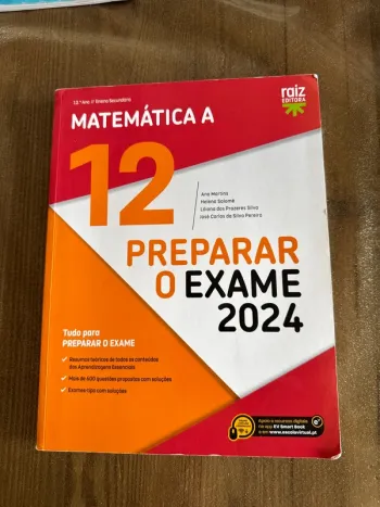 Livre matematica À 12 preparar o exame
