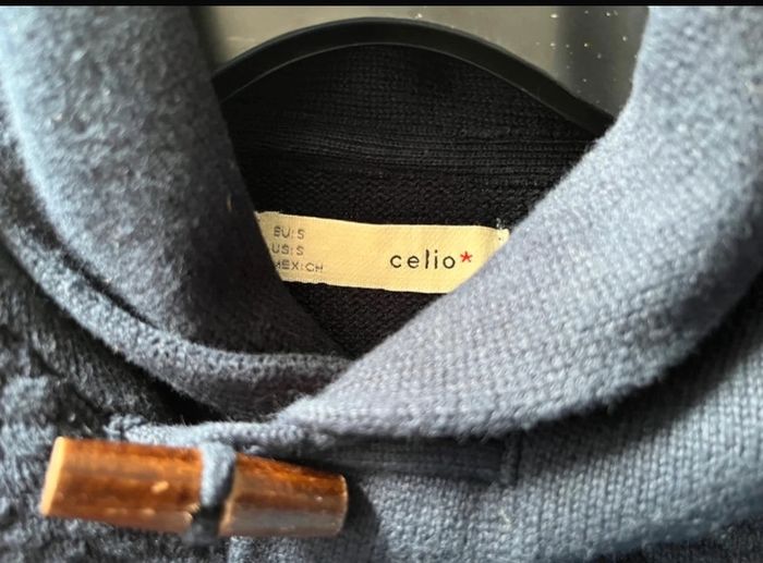 Pull bleu Celio - photo numéro 3