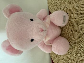doudou ours souris rose natalys