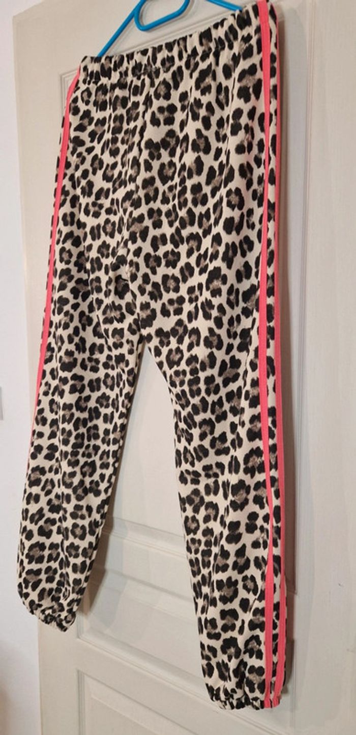 Pantalon jogg léopard Swen with love in italy neuf avec étiquette - photo numéro 5