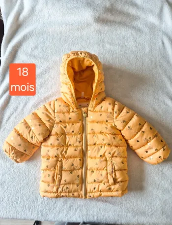 Doudoune legere coeurs 18 mois Orchestra