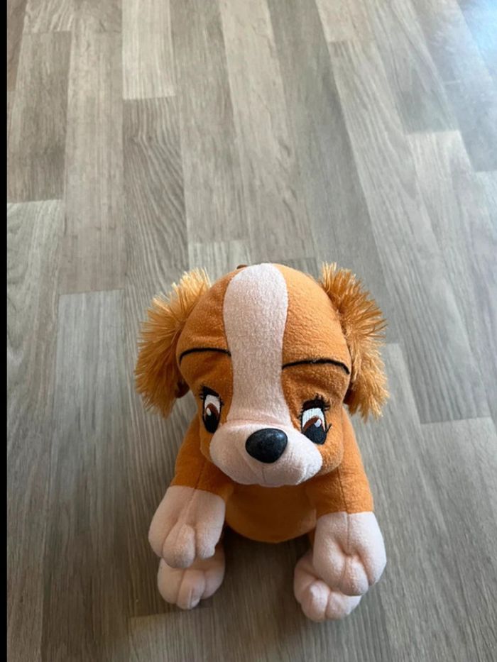 Peluche la belle et le clochard Disney - photo numéro 3