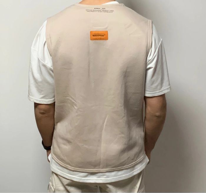 Gilet Beige boohooman - photo numéro 3