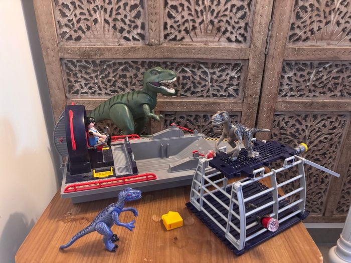 Radeau dinosaures playmobil