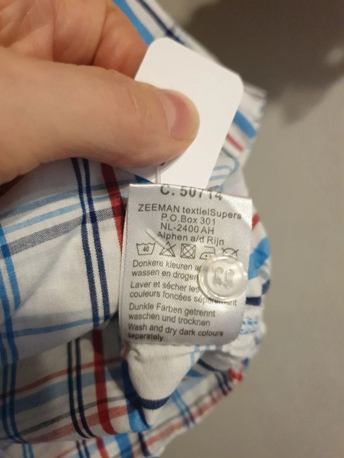 Chemise carreaux - photo numéro 5