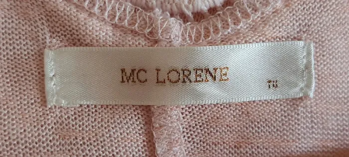 Tunique rose pastel épaule découverte" Mc Lorene" taille L et ++ - photo numéro 6