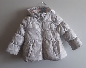 Manteau  cygne 12/18mois