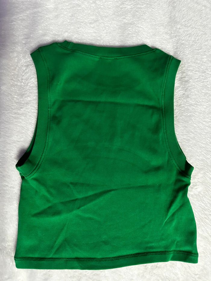 Top Zara vert - photo numéro 2