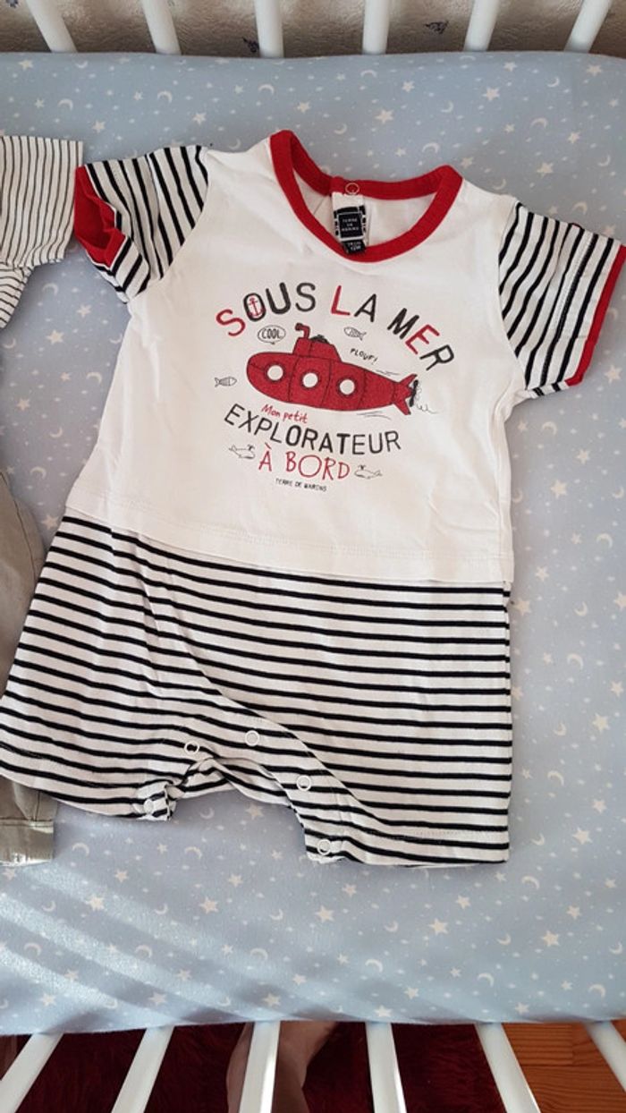 Combishort 12 mois Terre de marins