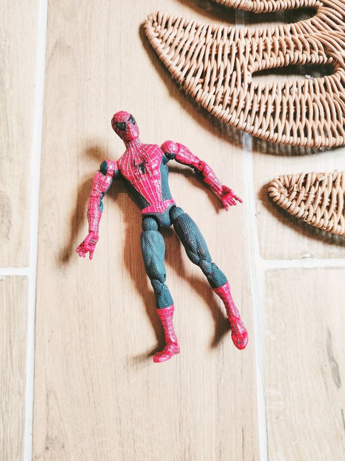 🦟Figurine Spider-man Avengers super sense superposeable année 2004 Toy biz