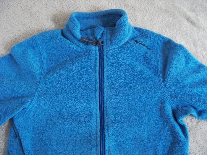 Veste polaire bleue 4 ans Quechua - photo numéro 3