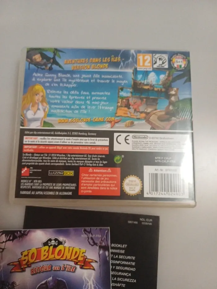 So Blonde - Retour sur l'Ile - Nintendo DS - photo numéro 3