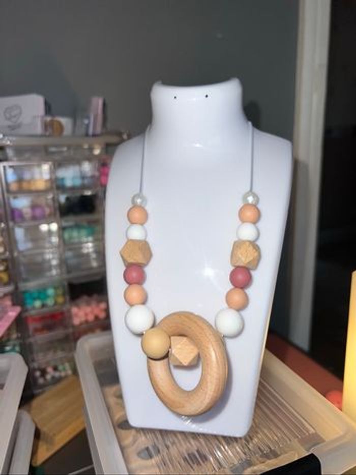 Collier d allaitement ou de portage à personnaliser - photo numéro 4