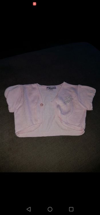 Bolero manche courte