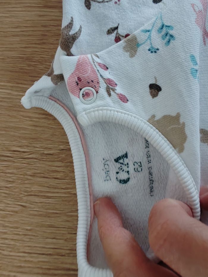 Lot de 2 sweats bébé fille 3 mois - photo numéro 4