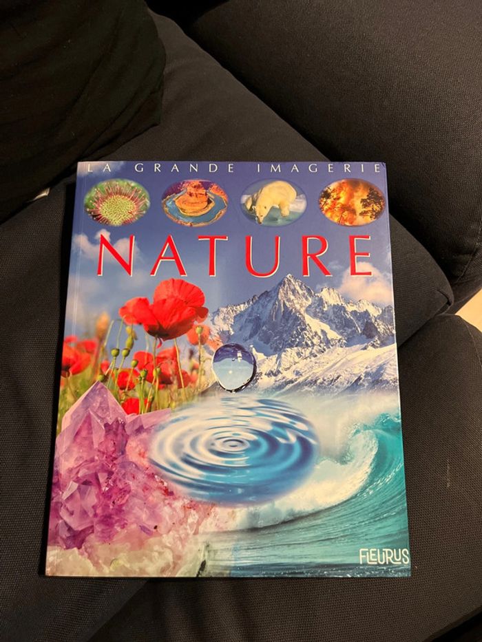 Livre pour enfants la grande imagerie fleurus nature - photo numéro 1