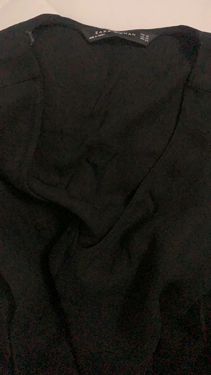 Blouse Zara noire - photo numéro 3