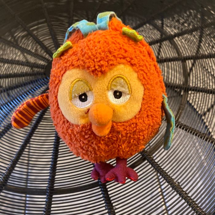 Doudou hibou et hérisson 2 en 1