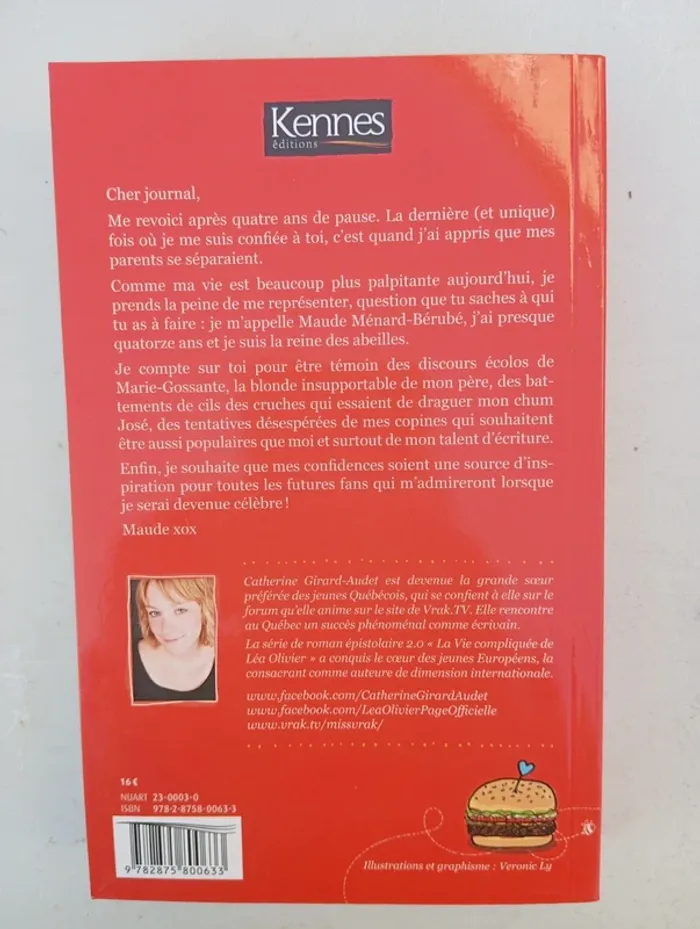 Livre La vie moins compliquée de Maude M. Bérubé - photo numéro 2