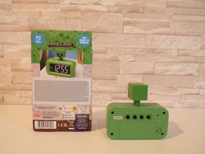 Réveil Minecraft - Creeper (J27) - photo numéro 3