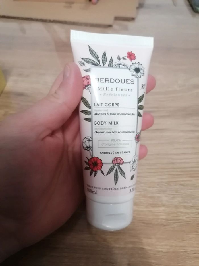 Lait corps berdoues