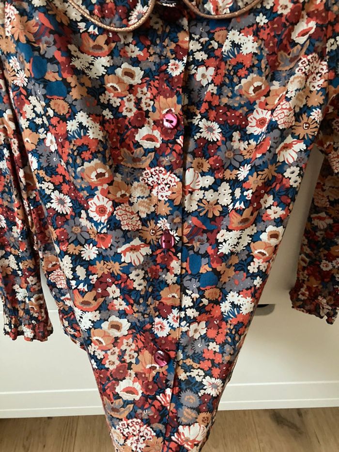 Blouse en Liberty Thorpe avec pince Aline et ses bobines - photo numéro 14