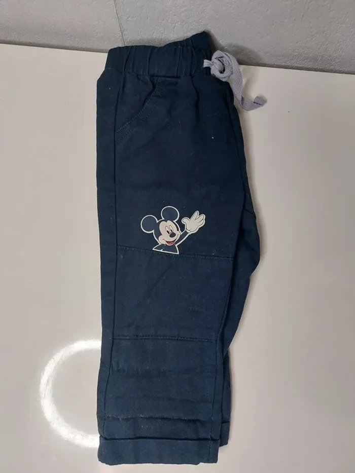 Pantalon bleu "Disney" - photo numéro 3