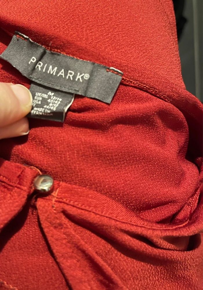 Blouse Primark rouge - photo numéro 2