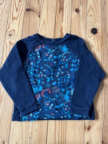 Sweat marine Jacadi 4 ans