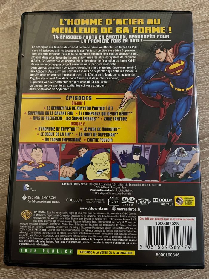 Dvd le meilleur de Superman - photo numéro 2