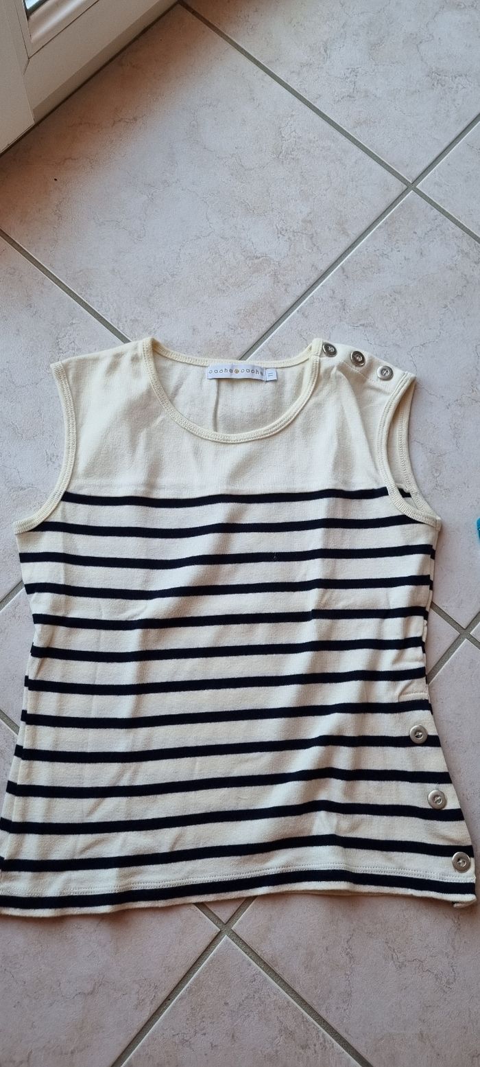 Tee shirt debardeur