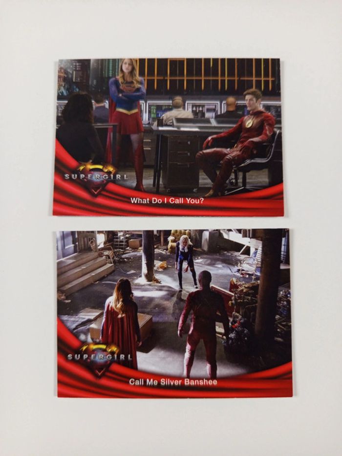2 cartes supergirl