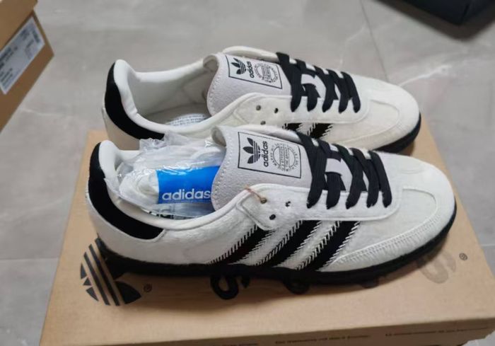 Adidas x Wales Bonner Samba 'Blanc Fourrure Noir' - Taille 40 - photo numéro 4