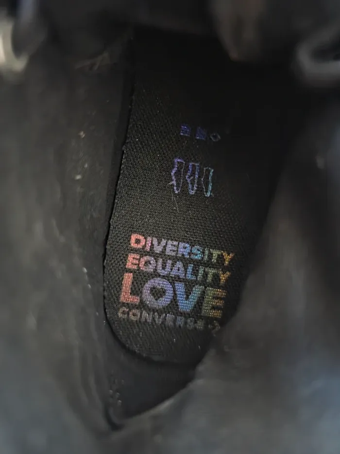 Converse rainbow LGBT+ p38 - photo numéro 9